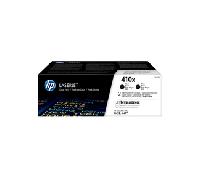 HP 410X (CF410XD) toner negro pack doble (original)