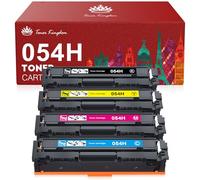 Toner Kingdom - Cartucho de tóner compatible para Canon 054 CRG-054 para Canon Color ImageClass MF644Cdw MF642Cdw MF640C LBP622Cdw - Paquete de 4 (1B 1C 1M 1Y)