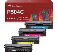 Toner Kingdom CLT-504S CLT-P504C Cartuchos de Tóner Compatible Samsung CLT-P504C 504S para Samsung Xpress C1860FW C1810W CLX-4195FW CLX-4195FN CLX-4195N CLX-4190 CLP-415NW (K504S,C504S,M504S,Y504S)