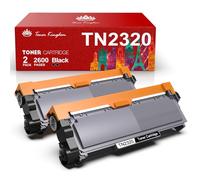 Toner Kingdom TN2320 TN-2320 Toner Compatible para Brother TN2320 TN2310 Toner para Brother MFC L2700DW MFC-L2700DN DCP-L2520DW DCP-L2500D HL-L2300D HL-L2340DW MFC-L2740DW MFC-L2720DW (2 Negro)