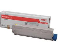 OKI 45862837 toner amarillo