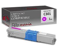 Toner Magenta Compatible para Oki C301 M TO553