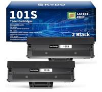 Tóner MLT-D101S Compatible para Samsung MLT-D101S D101S para ML-2160 ML-2165 ML-2165W ML-2168 SCX-3400 SCX-3405 SCX-3405W SCX-3405F SCX-3405FW SF760 SF760P ML-2162 (Negro, 2-Pack)
