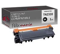 Toner Negro Compatible para Brother TN2320 TO110 Felixmania®