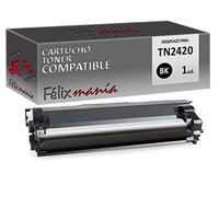 Toner Negro Compatible para Brother TN2420 TN2410 BK 3000 pag TO810