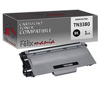 Toner Negro Compatible para Brother TN3380 TN3330 TN3390 TO108 Felixmania®