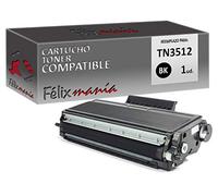 Toner Negro Compatible para Brother TN3512 TO517