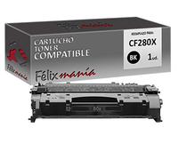 Toner Negro Compatible para HP CF280X 80X Pro400 M401a M401d MFP M425dn TO38