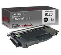 Toner Negro Compatible para Lexmark E120 / 12016SE TO608
