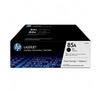 HP Pack de ahorro de 2 cartuchos de tóner original LaserJet 85A negro