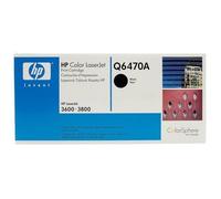 Toner Original HP 501A Q6470A Negro HP Color LaserJet 3600 3800 CP3505 (ca. 6.000 páginas), color negro