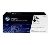 Tóner Original HP nº12A Multipack/ 2x Negro