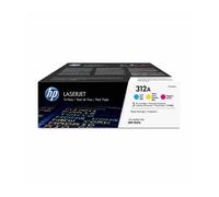 Tóner original hp nº312a multipack/ cian/ magenta/ amarillo