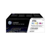 Tóner original hp nº410x xl alta capacidad multipack/ cian/ magenta/ amarillo