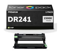 TONER PACK DR241 DR241CL Tambor de Imagen Compatible para Brother DR-241 DCP-9015CDW DCP-9017CDW DCP-9020CDW DCP-9022CDW HL-3140CW HL-3142CW 3150CDN (1 Unidad)