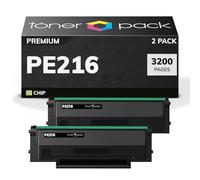 TONER PACK PE216 Cartuchos de Toner Compatibles para Pantum PE216 M6506 M6506N M6506NW M6506W M6556 M6556N M6556NW M6556W M6606 M6606NW M6606W P2206 P2506 P2506W (2 Unidades)