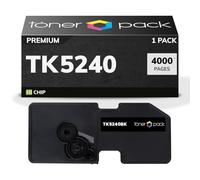 TONER PACK TK5240 Cartucho de Toner Compatible para Kyocera TK-5240 Ecosys M5526cdn M5526cdw P5026cdn P5026cdw (1 Negro)
