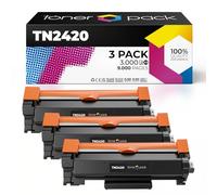 TONER PACK TN2420 Cartuchos de Tóner Compatible para Brother MFC-L2710DW | Compatible para HL-L2310D HL-L2350DW HL-L2370DN HL-L2375DW DCP-L2530DW MFC-L2710DN L2730DW (3 Unidades)