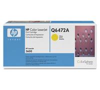 Tóner para HP Q6472A (72A), color amarillo