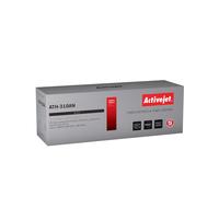 Toner para impresora - ActiveJet - ATH-310AN - Negro - Compatible con HP CE310A - Compatible con Canon CRG-729B - 3x11x9 cm