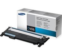 Samsung Cartucho de Tóner Original HP CLT-C406S cian