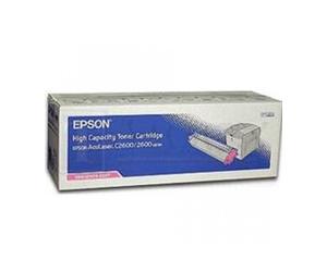 Toner tinta epson s050227 magenta de alta capacidad 5000 pag aculaser c2600xx