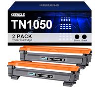 Tóner TN1050 TN-1050, 2 Negro, para Brother TN1050 TN 1050 Tóner, para Brother DCP-1510 DCP-1612W DCP-1610W DCP-1512 MFC-1910W MFC-1810 HL-1110 HL-1210W HL-1212W HL-1112