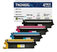 Tóner TN248XL TN-248 XL TN 248 compatible con Brother MFC-L3740CDW MFC-L3760CDW HL-L3240CDW HL-L3220CWE DCP-L3560CDW DCP-L3520CDW (negro/cian/magenta/amarillo)