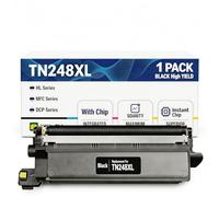Tóner TN248XL TN-248 XL TN 248 compatible con Brother MFC-L3740CDW MFC-L3760CDW HL-L3240CDW HL-L3220CWE DCP-L3560CDW DCP-L3520CDW (negro)