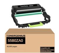 TonerGenius Unidad de tambor 55B0ZA0 55B0ZA0 compatible con Lexmark MS331dn MS431dn MS439dn MX331adn MX431adn Unidad de tambor de imagen
