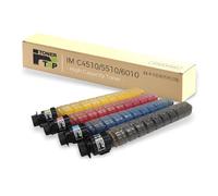TonerTap - Cartuchos de tóner compatibles con Ricoh IM C4510, IM C5510, IM C6010, repuesto para Ricoh 842526 842527 842528 842529 IMC4510, IMC5510, IMC6010