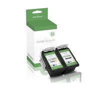 Tonerversum 304XL Cartuchos de impresora 304XL de repuesto compatibles con HP 304 XL Mutipack para HP Envy 5030 5000 5010 HP deskjet 3750 3700 2600 2630 cartuchos de impresora (color negro, 2 unidades