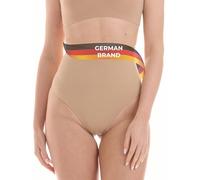 TONEST Shapewear - Ropa Interior Moldeadora - Tanga Reductor - Braga Vientre Plano - Invisible - Tanga Faja Mujer - Cintura Media - Ropa Interior Adelgazante - 1000-SS (40, Beige)