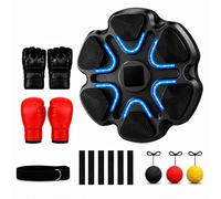 TONFEION Music Boxing Machine - Máquina de boxeo con 2 pares de guantes de boxeo