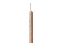 TONFON Lámpara Colgante de Piedra Larga Estilo WABI Sabi con decoración de Barra Moderna, lámpara Colgante de travertino Amarillo for Cocina, Isla, Sala de Estar, Dormitorio, mesita de Noche