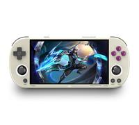 TONGDAO Trimui Smart Pro Consola de juegos de mano de 5 pulgadas, sistema Linux A133P 128G tarjeta SD compatible con WiFi multijugador batalla en línea (gris)