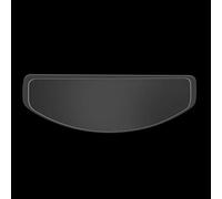 Tongdejing Película antivaho para visera de casco, inserto de lente de película protectora universal, calcomanía para visera de casco de motocicleta (transparente)