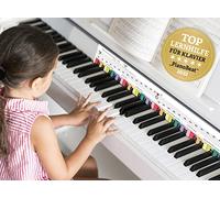 TonGenau® Teclado Arco Iris para Niños - Aprender Piano Fácil - Recomendado por Profesores - para Principiantes y Adultos