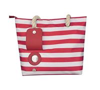 tongfeng Bolsa de vino | Monedero para vino de playa | Bolsa de la compra de vino | Bolsa de picnic con compartimento a prueba de fugas y aislado | Compartimento portátil para vino con aislamiento