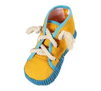 TONGFENG - Juguete de zapato para perro, bonito juguete para masticar para perro, en forma de mini zapatillas, perro chirriante de dientes, cuidado de zapatos altos juguetes, mini zapatillas para