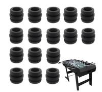 tongfeng Parachoques de goma para mesas de futbolín, piezas de repuesto para caña, parachoques de goma suave, rodamientos de tabla de fútbol, rodamientos de futbolín para la mayoría de mesas de