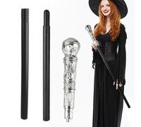 TONGFENG proxeneta Halloween Prop Stick - Cetro bastón Halloween para Caminar - Halloween Cosplay Rey cetro bastón Juguete para Adultos niños Carnaval Gimocool