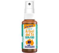 Spray Árbol de Té Puro 100% | Árbol de Té para Piojos, Picaduras Insectos, Hongos Uñas, Acné | Aceite de Melaleuca alternifolia Auténtico Australiano | Tea Tree Oil 30 ml Bioderm Tongil