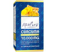 Tongil – Cúrcuma Estado Puro 10.000 mg – Pimienta Negra – 40 cápsulas