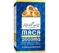 Maca Andina Estado Puro 2000mg | Extracto Nativo 5:1 Macatonic™ de Producción Sostenible | Energía Mantenida y Vigorizante Natural | Apto Veganos | 60 Cápsulas de Tongil