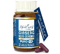 Ginseng Rojo Coreano Puro 1000mg | Panax Ginseng Máxima Concentración en Ginsenósidos | Energía Mental Vitalidad | Adaptógeno Natural | 50 Cápsulas Veganas Estado Puro