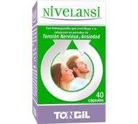 Tongil Nivelansi Cápsulas – Rhodiola, Ashwagandha, Griffonia 5-HTP, Azafrán – 40 cápsulas