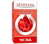 Tongil Cápsulas Nivelcol – Levadura de arroz rojo, policosanol y fitoesteroles – 60 cápsulas vegetales
