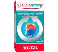 Tongil – Suplemento Nootrópico Nivelmemorix con Ginkgo, Bacopa y Coenzima Q10 – 40 cápsulas
