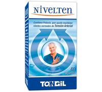 Tongil - Nivelten complemento - Péptidos marinos, Hojas de Olivo Benolea y Potasio - 40 cápsulas
